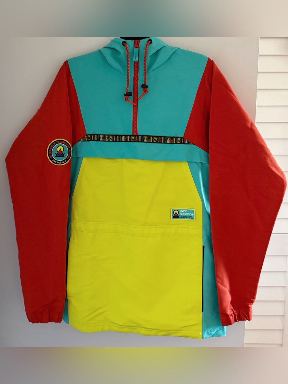 New Balance Colour Block Anorak